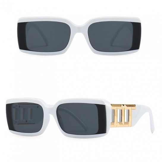 Damskie okulary przeciwsłoneczne z filtrem UV400 białe ST-MAX5C